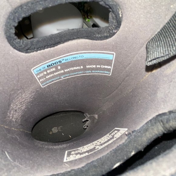 Bogs boots girls size 3 - Picture 3 of 3